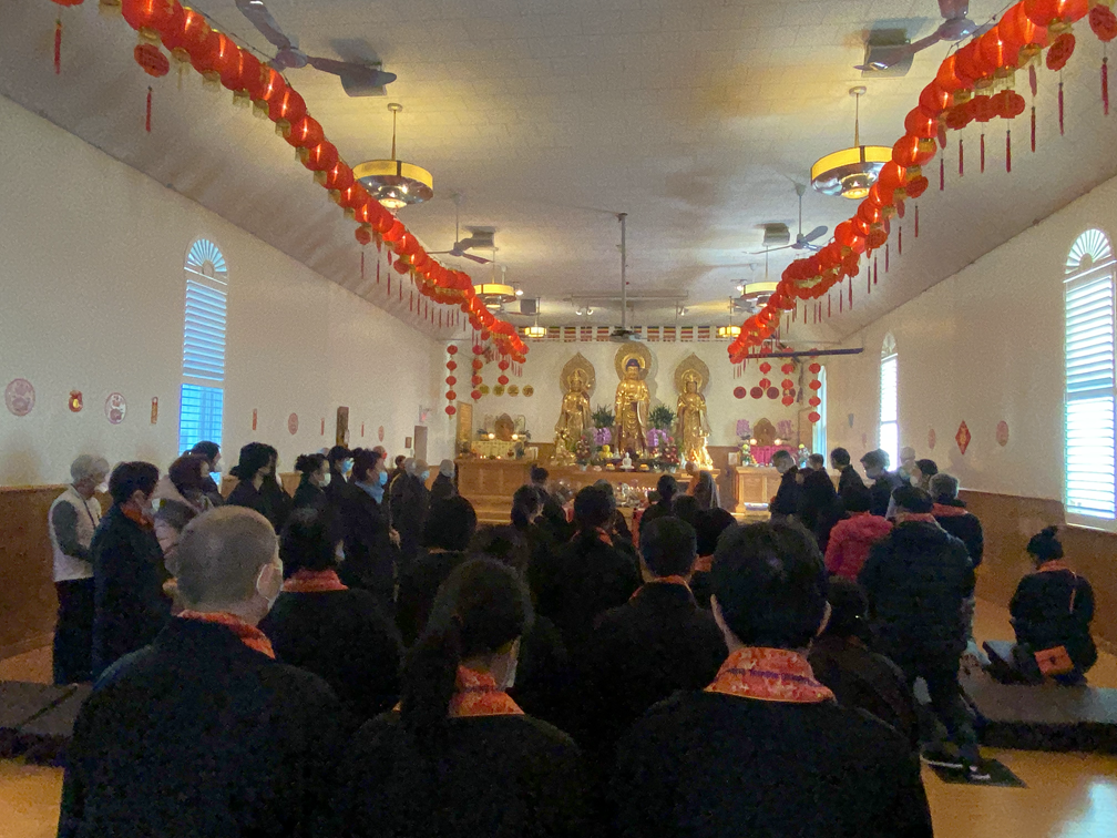 加拿大中华寺金光明忏斋天科仪